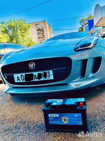 Аккумулятор на Jauguar XJ 2018г с доставкой и уста