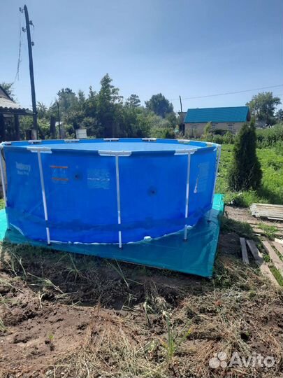 Каркасный бассейн 366 на 122 бу