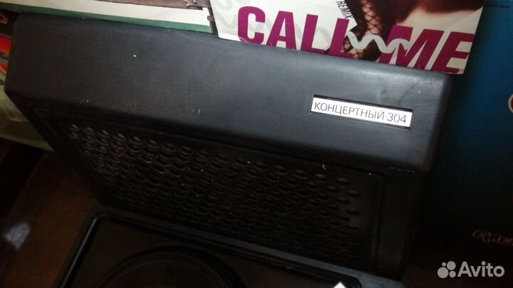 Концертный 304 проигрыватель виниловых пластинок+д