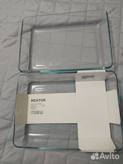 Противень для духовки стекло 35х25