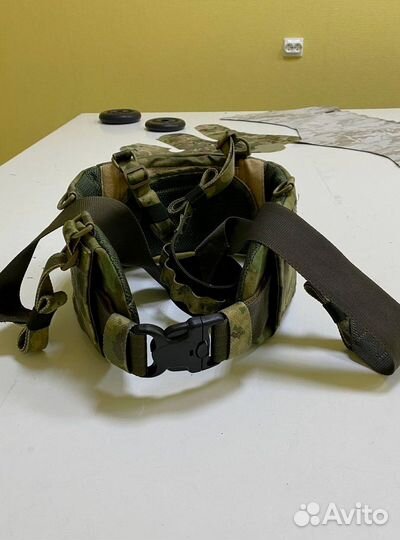 Боевой пояс с баллистической защитой и лямками Бр1