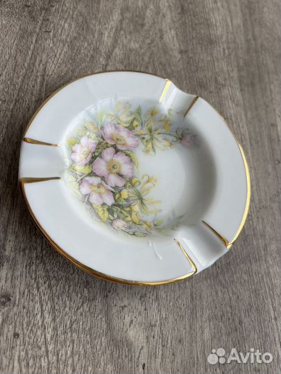 Пепельница Limoges France винтаж