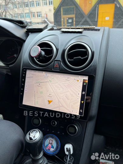 Магнитола для Nissan Qashqai j10 андроид