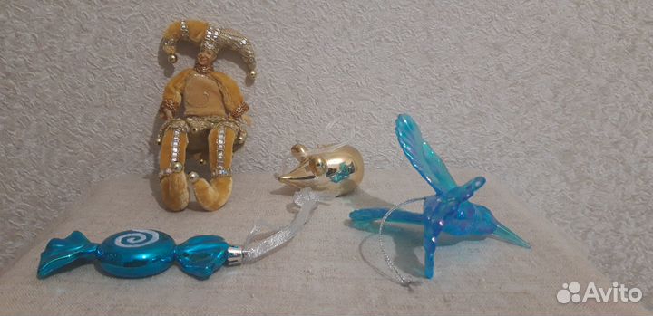 Новогодние фигурки бу