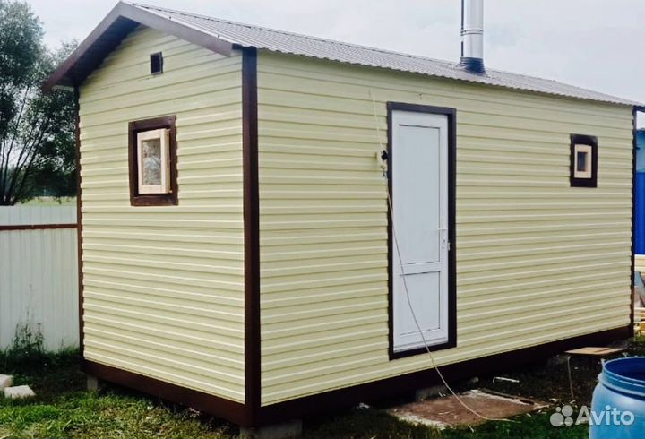 Баня под ключ каркасная от производителя 2 * 2,5