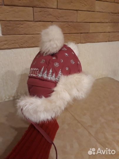 Шапка ушанка р.50 детская