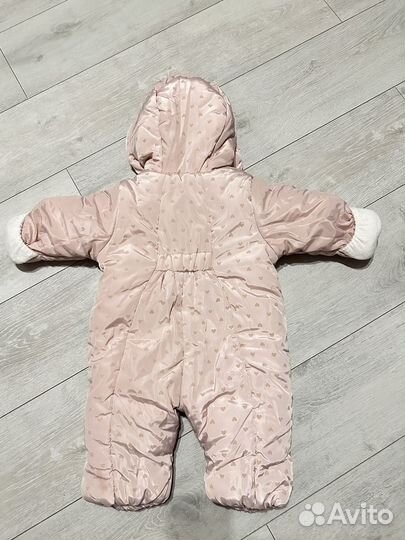 Детский зимний комбинезон на девочку 68