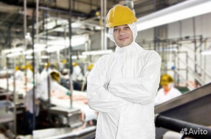 Работа разнорабочим на производстве