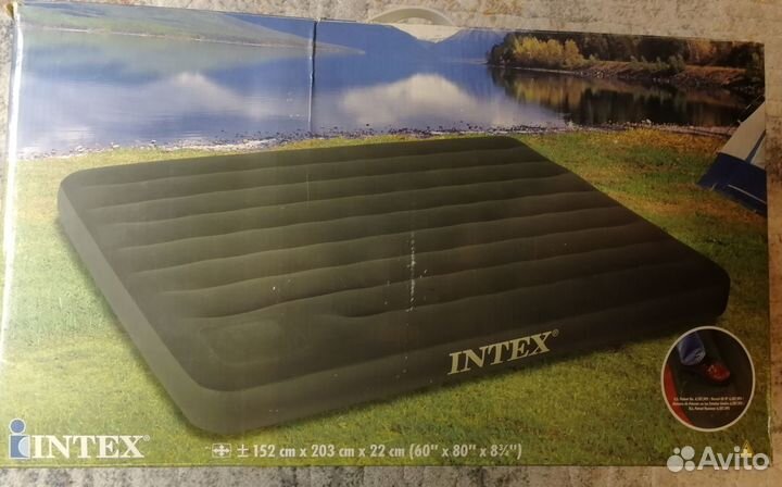 Надувной матрас Intex 66929 (203х152х22см) Престиж