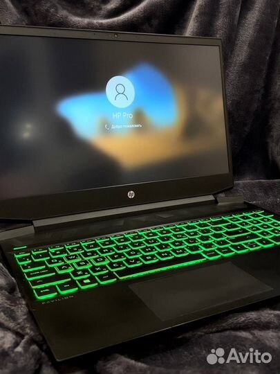 Ноутбук HP Pavilion Gaming Laptop 15 i7 GTX 1650