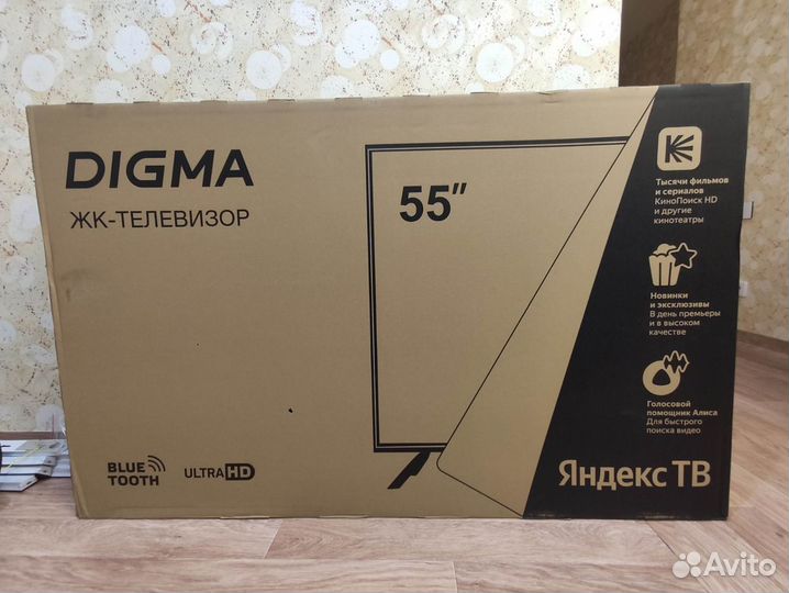 Телевизор digma pro 55l. Телевизор Дигма 55 дюймов. DM-led55ubb31.
