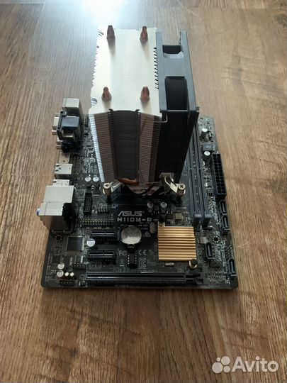 Материнка asus h110m-r и процессор intel i5 7500