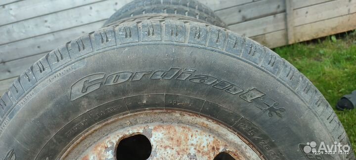 Шины cordiant 225/75/16c