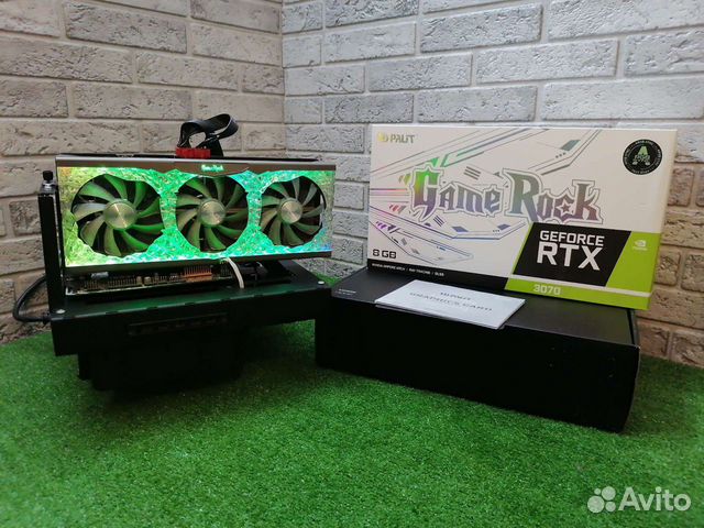 RTX 3070 8gb gamerock и msi gaming x trio объявление продам
