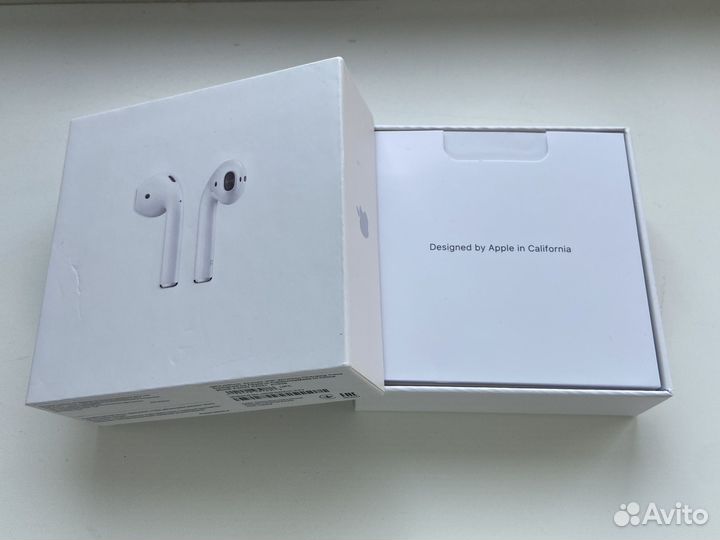 Беспроводные наушники apple airpods 2 поколения
