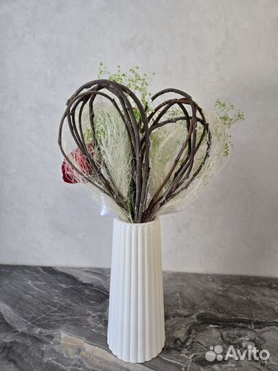 Оригинальный подарок на 8 марта букет из сухоцв