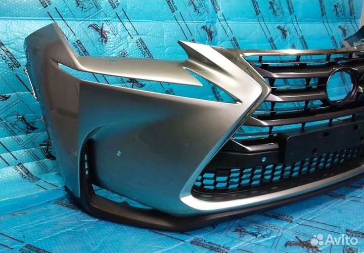 Передний бампер lexus NX 300H стальной в сборе