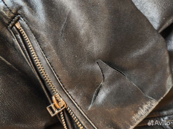 Куртка кожаная женская 42 44
