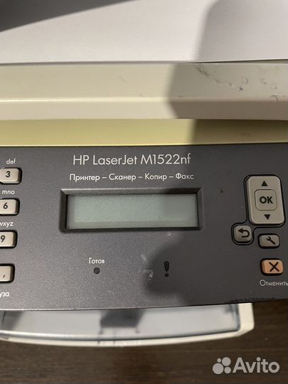 Принтер hp laserjet m1522nf