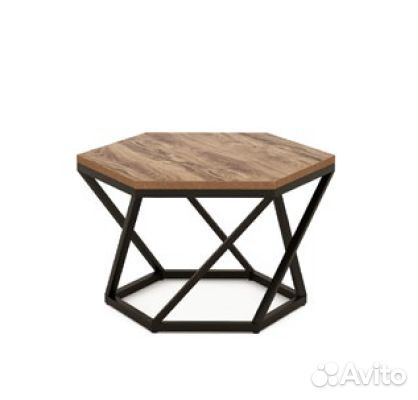 Журнальный стол в стиле лофт