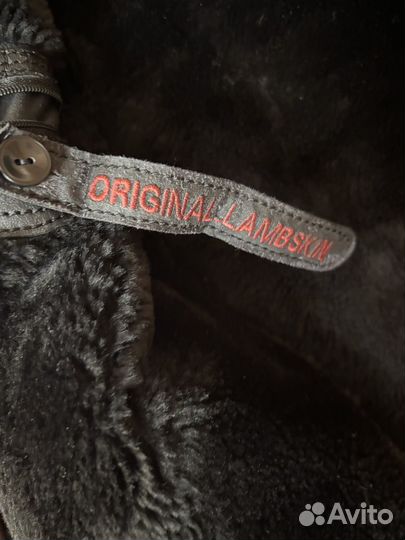 Кожаная куртка мужская 48 50