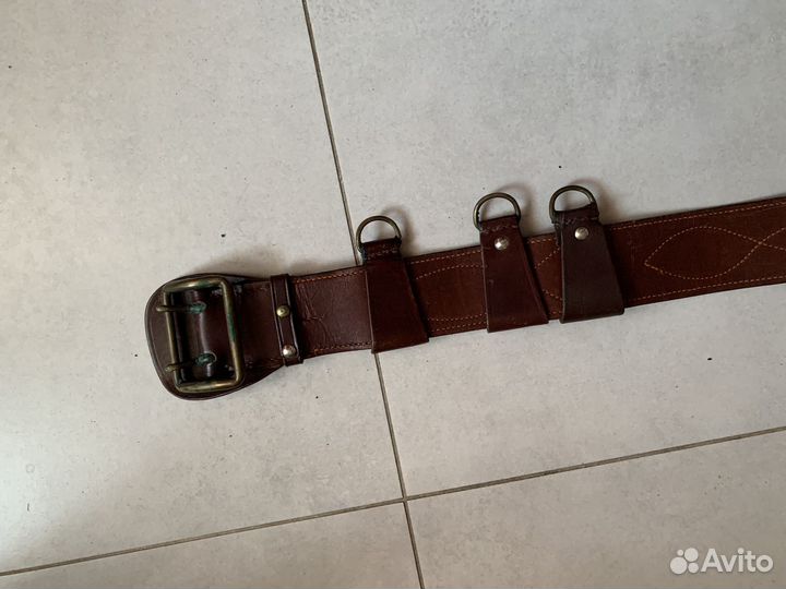 Ремень кожаный офицерский СССР