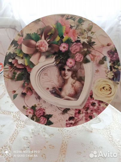 Тарелка настенная