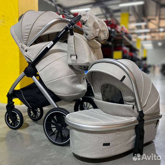 Коляска модульная Luxmom 750 2в1