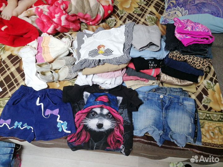Детские вещи пакетом на рост от 120-130