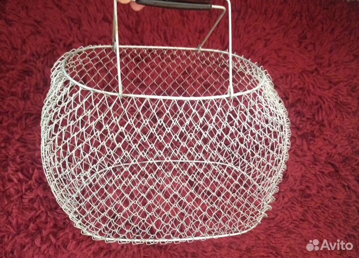 Cкладная корзина-сетка металлическая