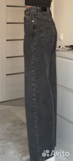Джинсы женские широкие