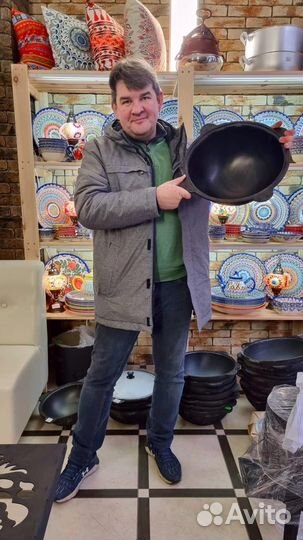 Казаны-чугунные, казаны-узбекские