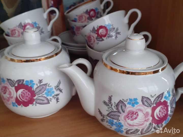 Сервизы СССР ГДР и япония