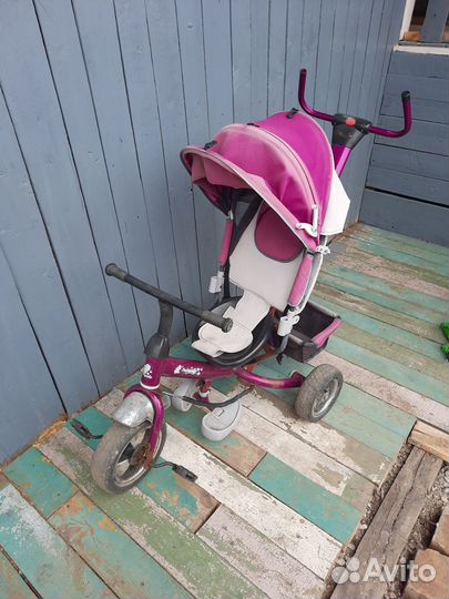 Детский велосипед с ручкой