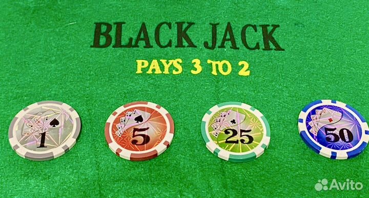 Покерный набор 300 фишек