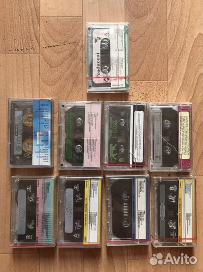 Аудиокассеты новые запечатанные