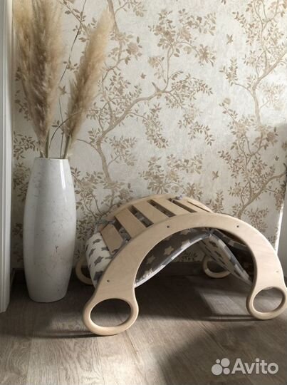 Развивающая горка-качель для малыша