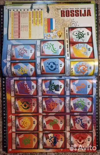 Panini Euro 2004 полный сет + пустой альбом