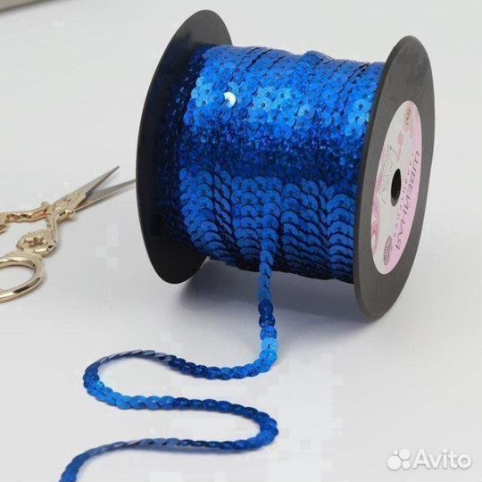Пайетки на нити