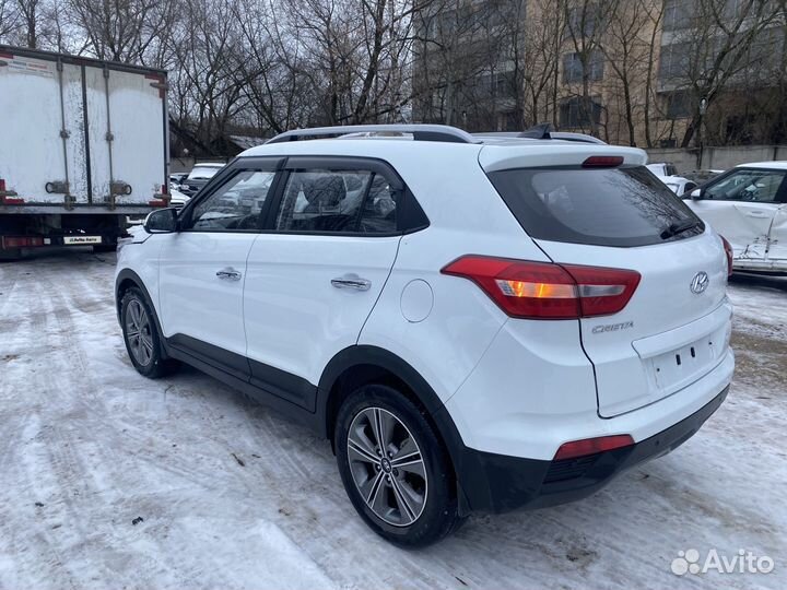 Hyundai Creta 2.0 AT, 2019, битый, 43 000 км