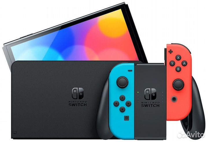 Nintendo Switch oled с играми