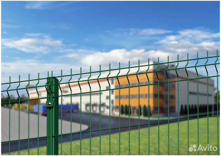 Забор сетка 3D в наличии с доставкой