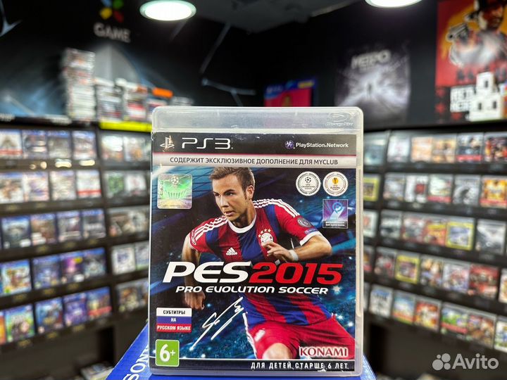 Игры для PS3: PES 2015