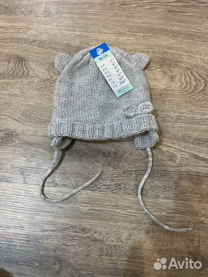 Шапка на осень утеплённая для девочки