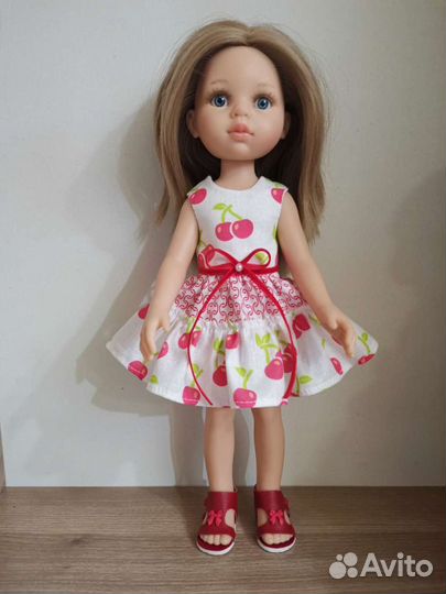Платье на куклу Паола Рейна 32-33 см