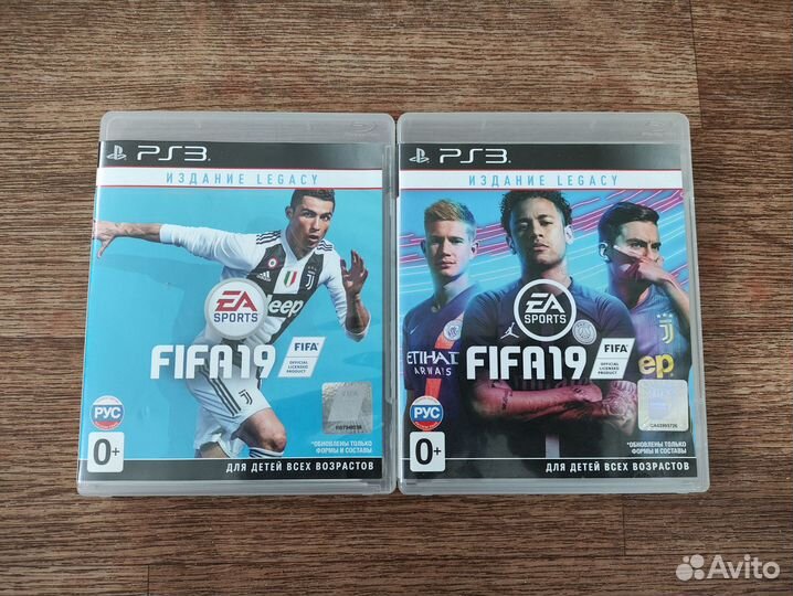 Лицензионный Диск С Редкой FIFA 19 Для Sony PS3