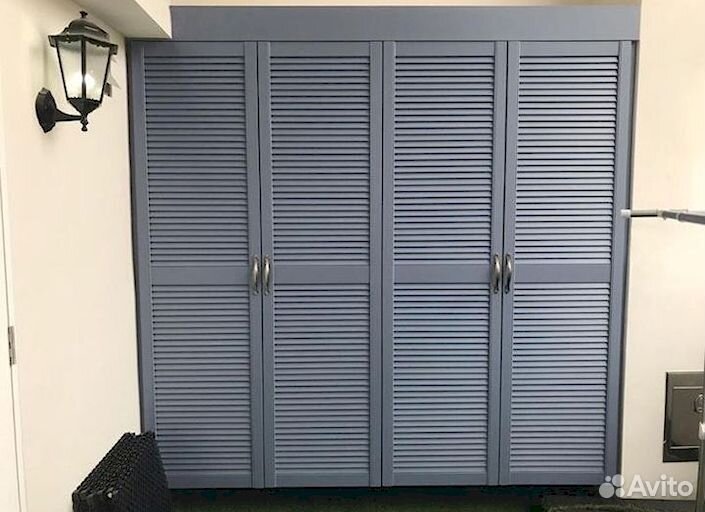 Жалюзийные двери