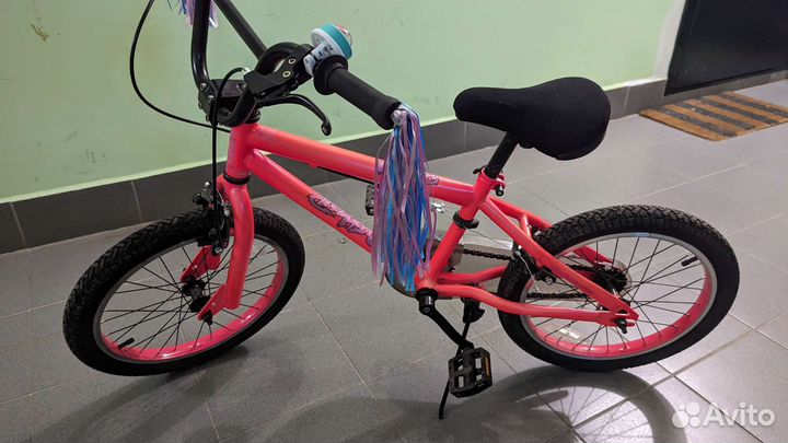 Велосипед детский бу rush roxy 18 детям 5-7 лет