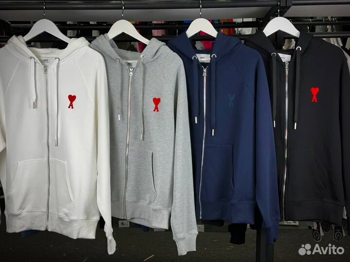 Зип худи ами париж