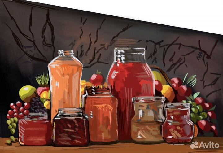 Нарисую арт, перса, тату или др + печать в подарок